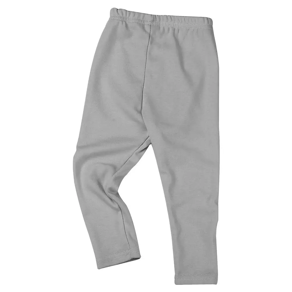 

2018 Popular Baby Toddler Girls Solid Color All-match Soft Cotton Casual Pants Long Trousers