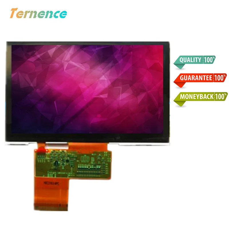 

4.3" inch LCD screen for LMS430HF15 LMS430HF15_REV1.0 GPS LCD display screen panel with Touch screen Free shipping
