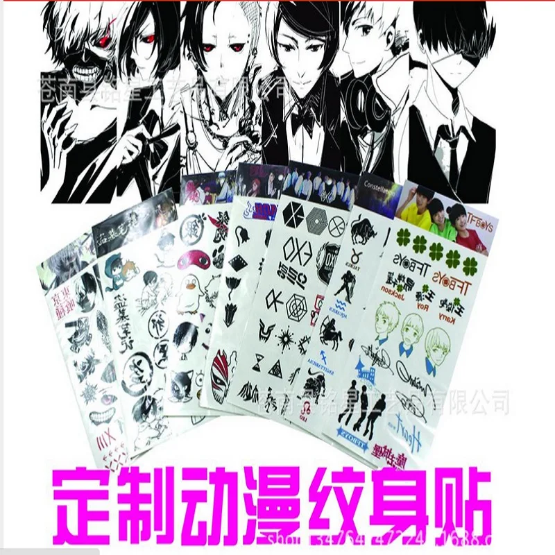 

1sheets Manufacturers custom tattoo stickers tattoo stickers Children stickers cartoon stickers trade candy Tattoo