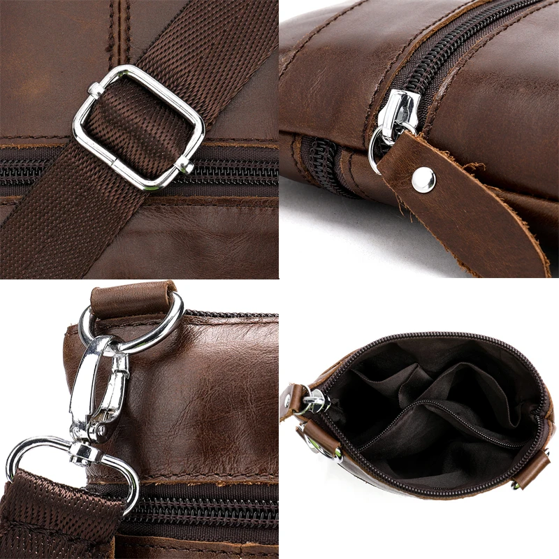 Koop MVA Mannen Tas Echt Leer Voor mannen schoudertassen Hoge Kwaliteit Handtassen Kleine Vintage mannen Crossbody Messenger Bag sac een belangrijkste