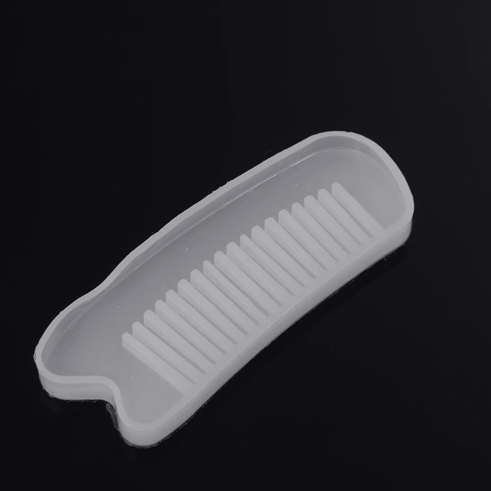 1 шт. 3D прозрачный силиконовый гребень/шпилька формы для эпоксидной смолы силиконовая форма для DIY ювелирных изделий инструменты Прямая поставка
