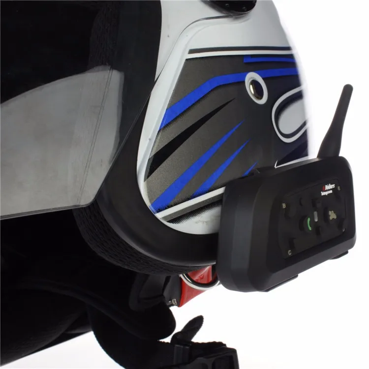 2 шт./лот V4 1200 м Bluetooth мотоциклетный шлем гарнитура для 4 гонщиков футбол беспроводной рефери водонепроницаемый домофон