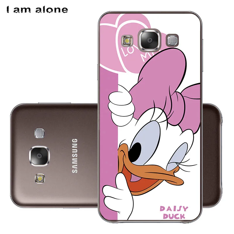 Чехлы для телефонов I am alone для samsung Galaxy E5 E500, 5,0 дюймов, жесткие пластиковые чехлы для мобильных телефонов, Модные цветные сумки - Цвет: PC HH60