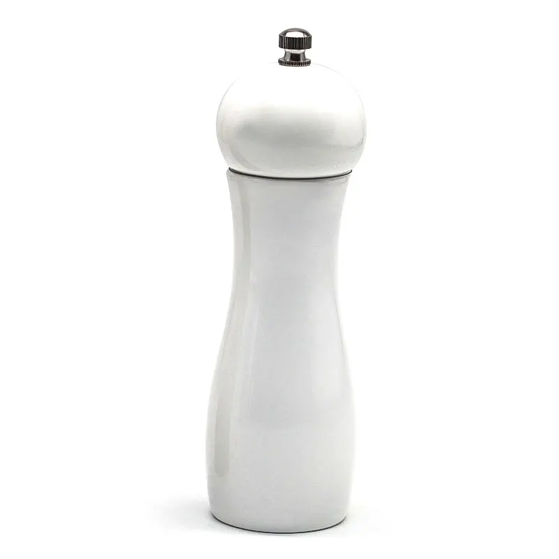 

Salt and Pepper Shakers Set with Adjustable Coarseness - White
