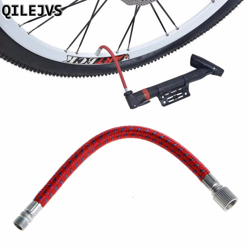 QILEJVS 1PC Bicycle Pumps Bike Inflate Pump Hose Adapter Needle Valve Football Basketball Air Bed Tyre Cycling Accessories
