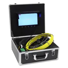 Camara эндоскоп камера беспроводной WiFi эндоскоп 1" ЖК 6LED 20 м кабель канализационная труба инспекционная система AC100-240V камера s