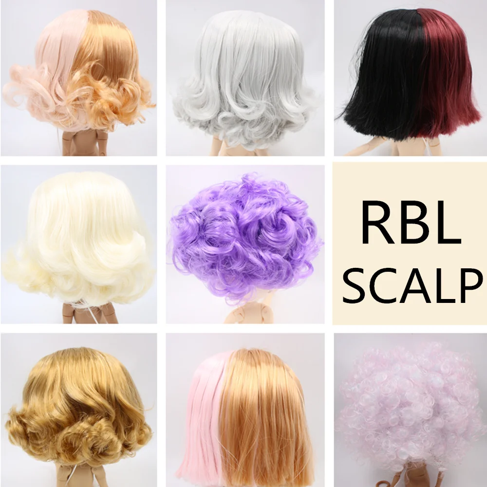 

RBL Blyth Doll Scalp Afro Wigs Including the hard endoconch series.51 Factory Blyth