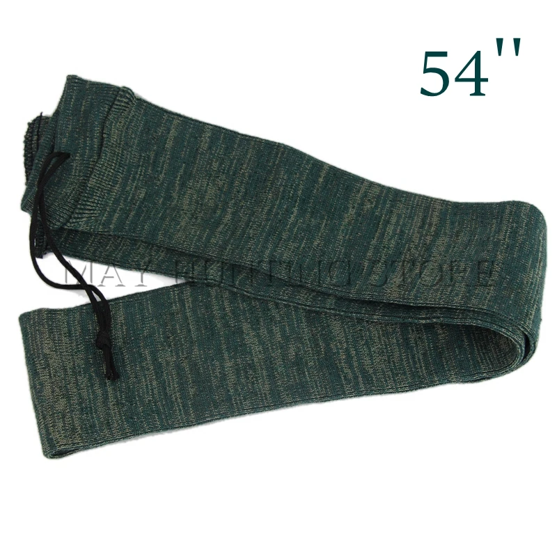 

Free Shipping Rifle Knit Air Gun Sock 54" Polyester Silicone Treated Rifle Protector Cover Case Storage Sleeve Firearm Fabric