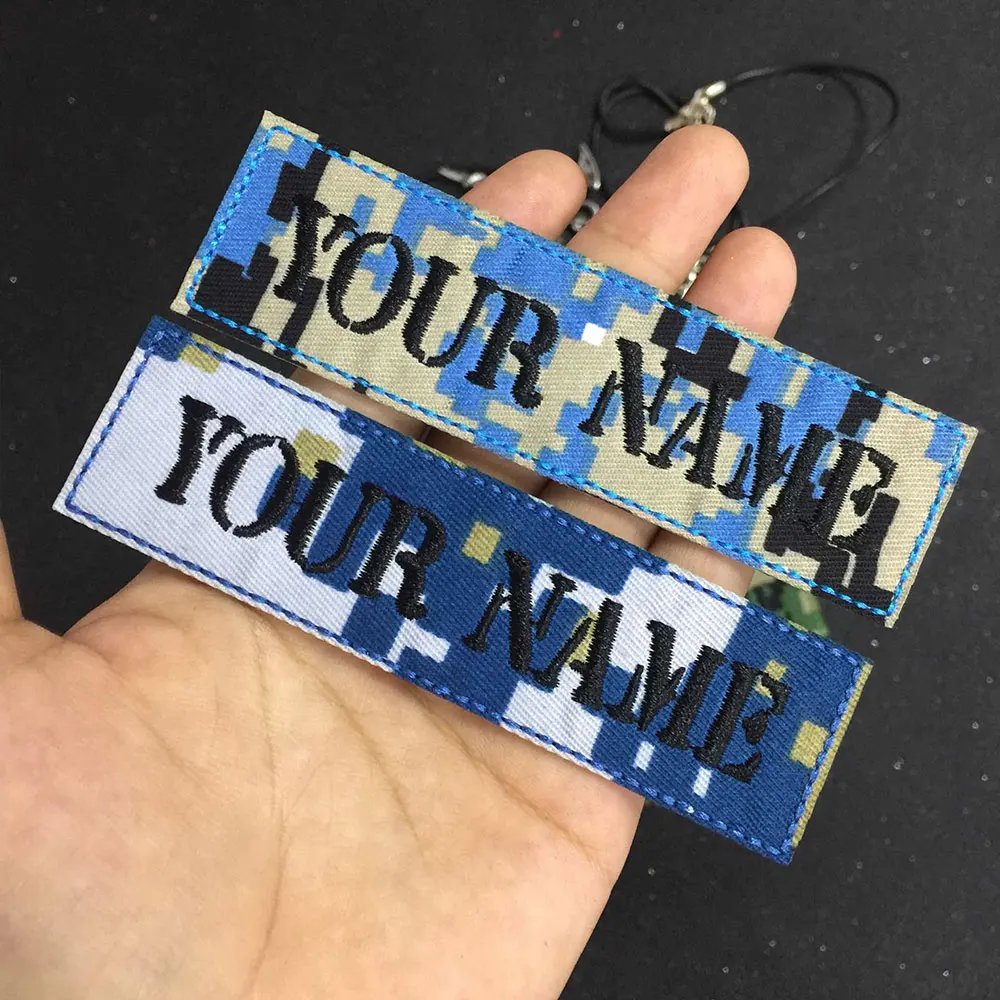 Buy Custom Embroidery Military Name Patch, 2 pcs