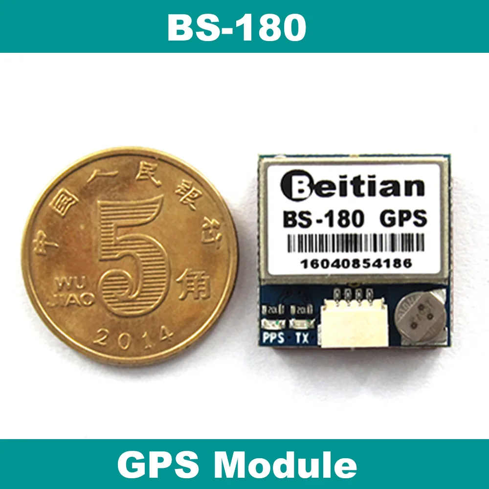 BEITIAN небольшой Размеры 4,9g PPS ttl уровень базовой станции gps 9600bps модуль NMEA-0183 1 Гц 5,0 V BS-180
