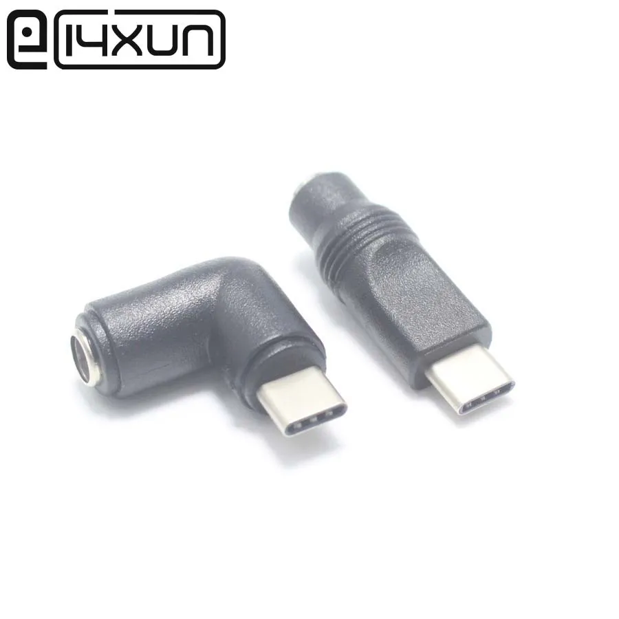 EClyxun 1 шт. 5 5*2 мм 5x2 Гнездовой разъем для USB 3 штекер 90 / 180 градусов адаптер