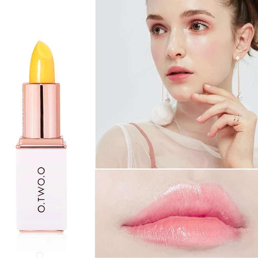 

Long Lasting Temperature Change Color Pink Protector Lips Cosmetics Lipstick Hygienic Moisturizing Lipstick Anti Aging Lip Care