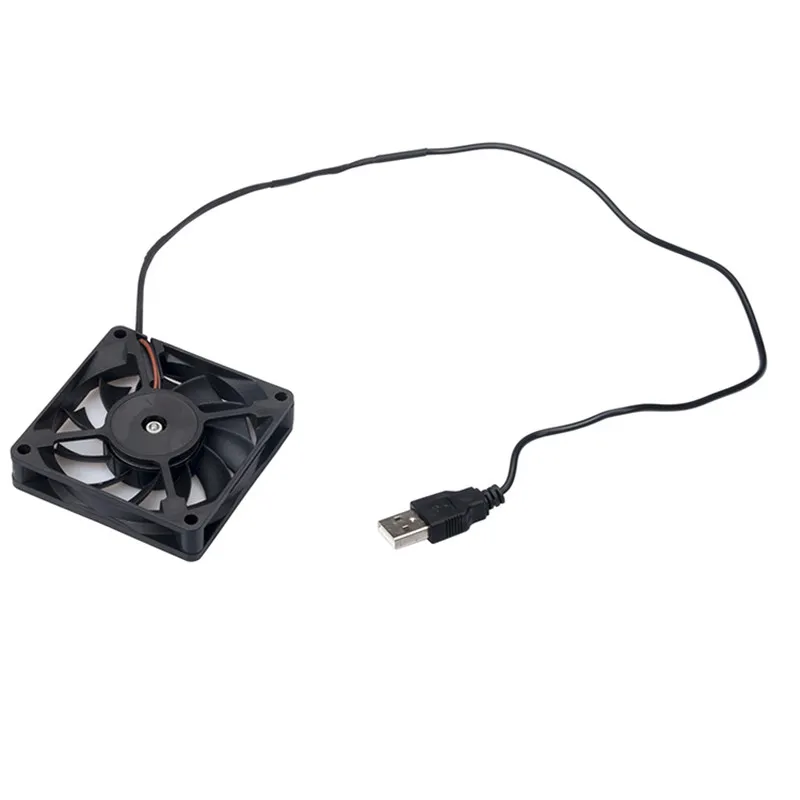 RJXHOBBY 60mm Fan Quiet Mini 5v Fan PC Cooling 4cm USB Fan for Soldering Station Router Computer Watertank Car (3)