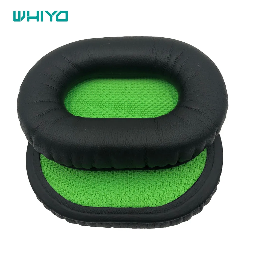 Whiyo Sleeve Ear Pads Cushion Earpads Pillow Earmuffe Replacement Cover for Creative Fatal 1 TY Fatal1ty Gaming Headset