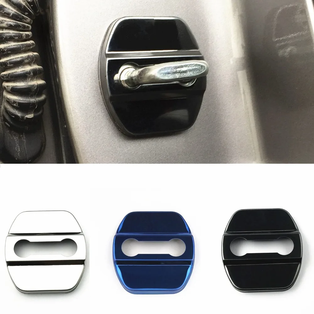 Car Door Lock Cover Car Styling Case For Nissan Versa Sunny Sylphy