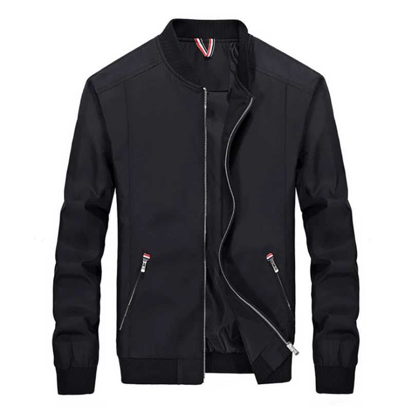 2019 весенняя куртка Для мужчин мода Slim Fit Легкая куртка на молнии Водонепроницаемый куртка Повседневное мужской верхней одежды Casaco Masculino 4XL 2019 весенняя куртка Для мужчин мода Slim Fit Легкая куртка на молнии Водонепроницаемый куртка Повседневное мужской верхней одежды Casaco Masculino 4XL
