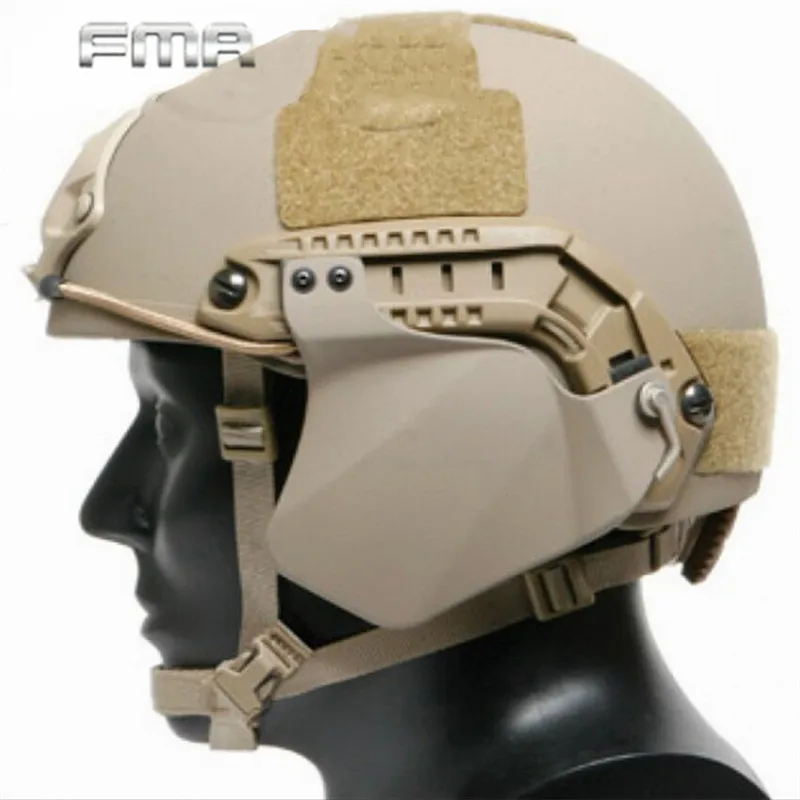 Airsoft Helmet Up Armor Side Cover for Fast IBH/Mich 2000/ACH Helmet