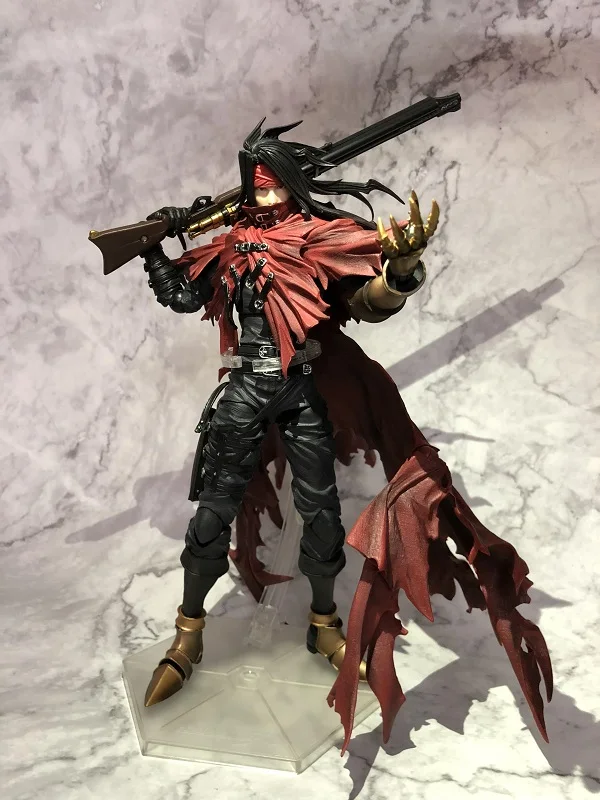 27 см Dirge of Cerberus Final Fantasy VII Play Arts Vincent Valentine Kai фигурка Рождественский подарок кукла модель B19