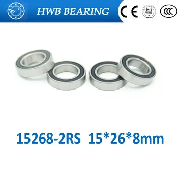 

Free Shipping 15268-2rs hybrid si3n4 ceramic wheel hub bearing For Halo 6-Drive MR15268 15268 15*26*8mm