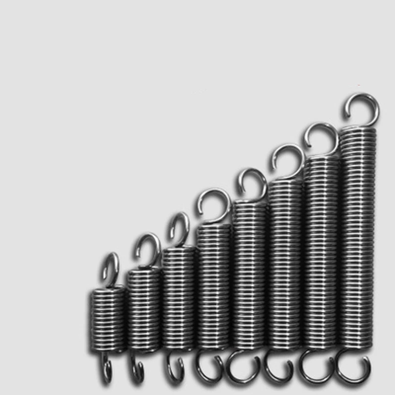

Extension Springs Tension Spring Wire Dia 0.8mm OD 5mm Length 5-55mm Steel 2Pcs