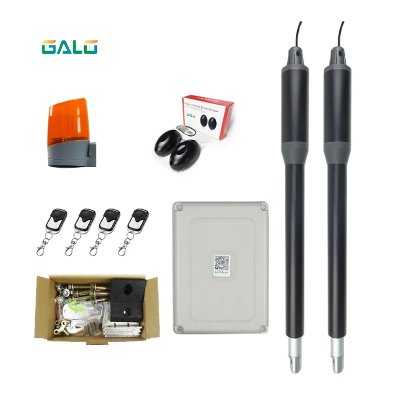 

Dual Swing Gate Opener Kits & Keypad Reader keyboard Optional for home Dual Swing Gates, Driveway, Fence