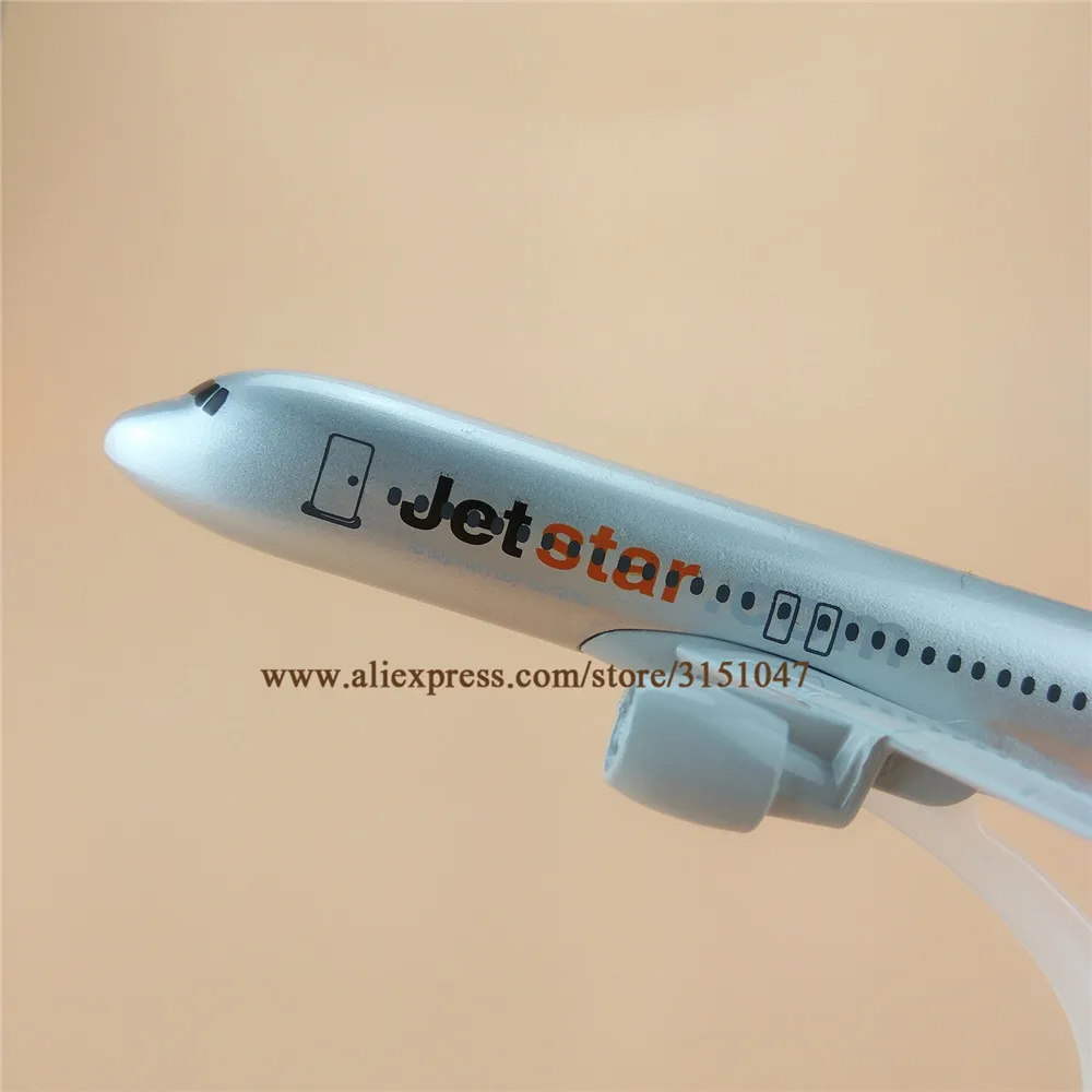 Сплав металла Jet Air Jetstar A320 авиалиний модель самолета Jetstar Airbus 320 Airways модель самолета Детские Подарки 16 см