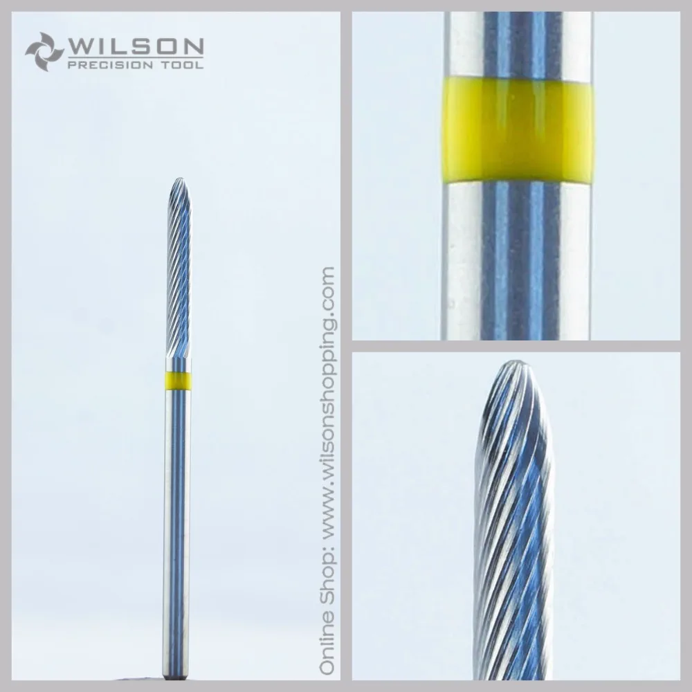 Plain Cut Extra Fine(5000708) ISO 102 Tungsten Carbide Burs wilson