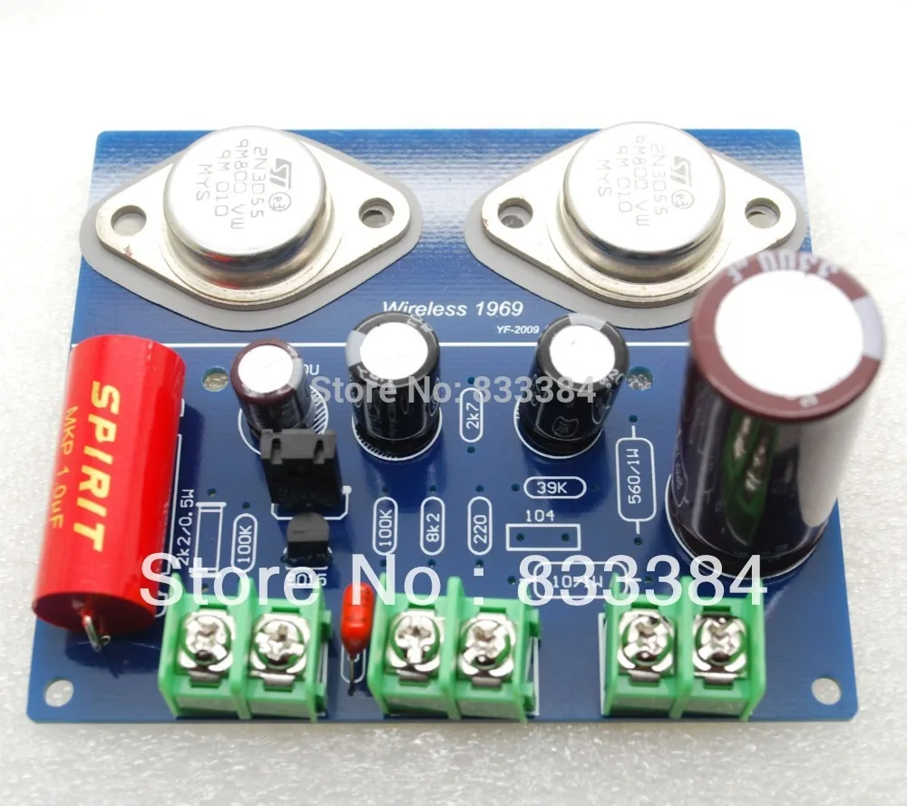 Transistor Class A Power Amplifier