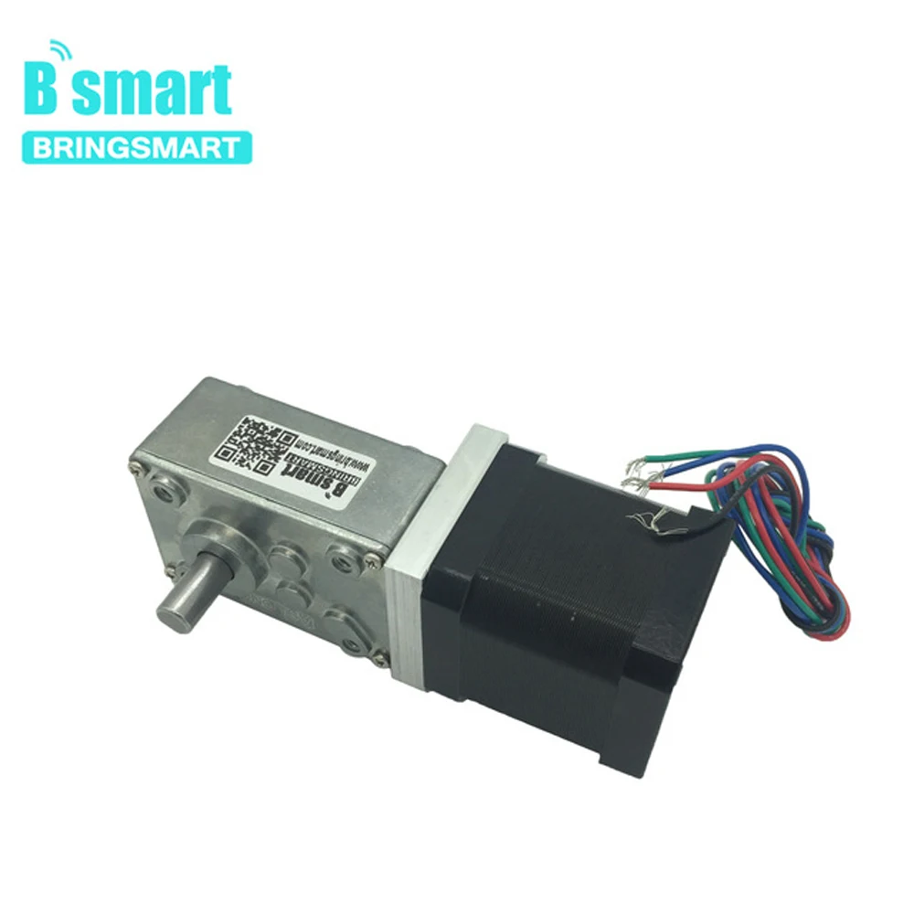 Bringsmart A58SW-42BY 12 вольт постоянного тока шаговый двигатель с высоким крутящим моментом синхронизуемый самоблокирующийся мотор-редуктор