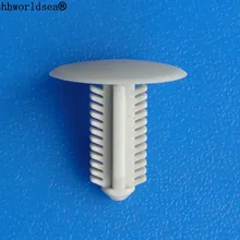 Shhworld Sea 100 шт. фиксатор для отделки Toyota Hiace Автомобильные пластиковые зажимы Крепеж Авто Пластиковые заклепки Fastner крепятся для автомобилей