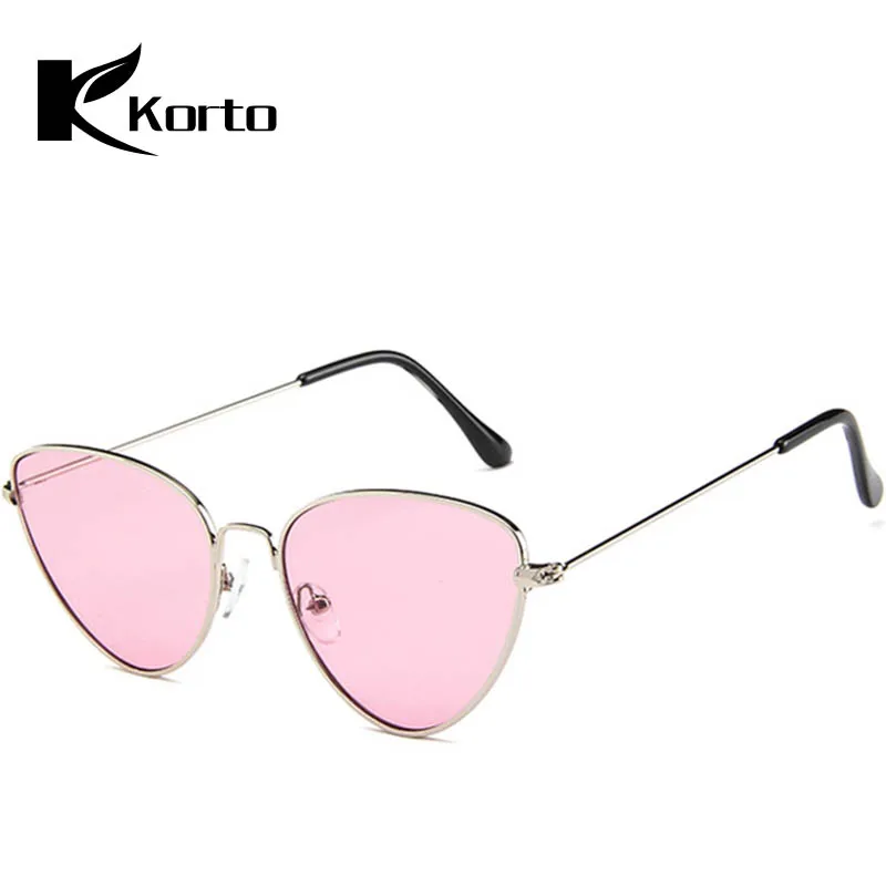 

Vintage Sexy Ladies Cat Eye Sunglasses Women Fashion Clear Red Eyewear Zonnebril Dames Metal Frame Sun Glasses For Female UV400
