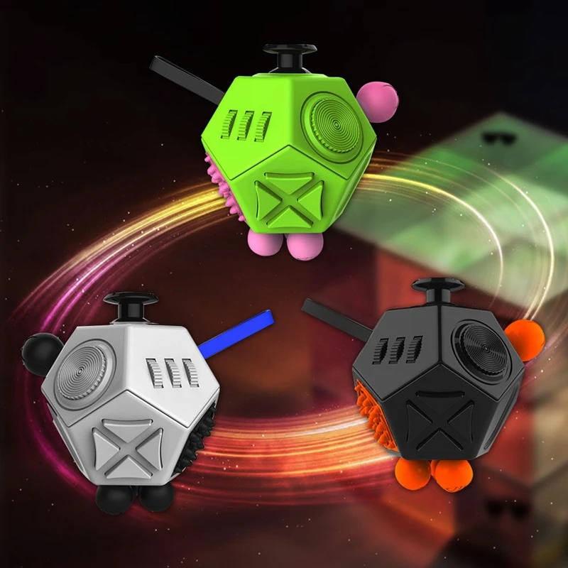 Side Fidget Cube Toy 12 Sided Spinner Magic Cobe In Stress Anxiety Attention Relief Puzzle Adult Kids From Toys Hobbies On Side Fidget Cube Toy 12 Sided Spinner Magic Cobe In Stress Anxiety Attention Relief Puzzle Adult Kids From Toys Hobbies On