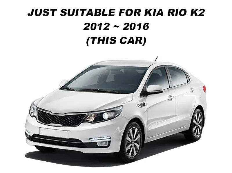 For KIA RIO K2 Sedan Hatchback 2012 2013 2014 2015 2016 Car-styling Car Side Light LED Fender Lights Auto Steering Signal Lamps (1)