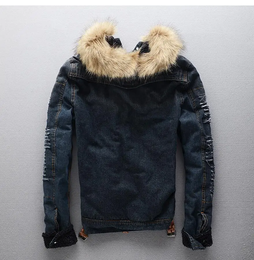 ژاکت جین خزدار کلاسدیم CLASSDIM Jean Jackets 30