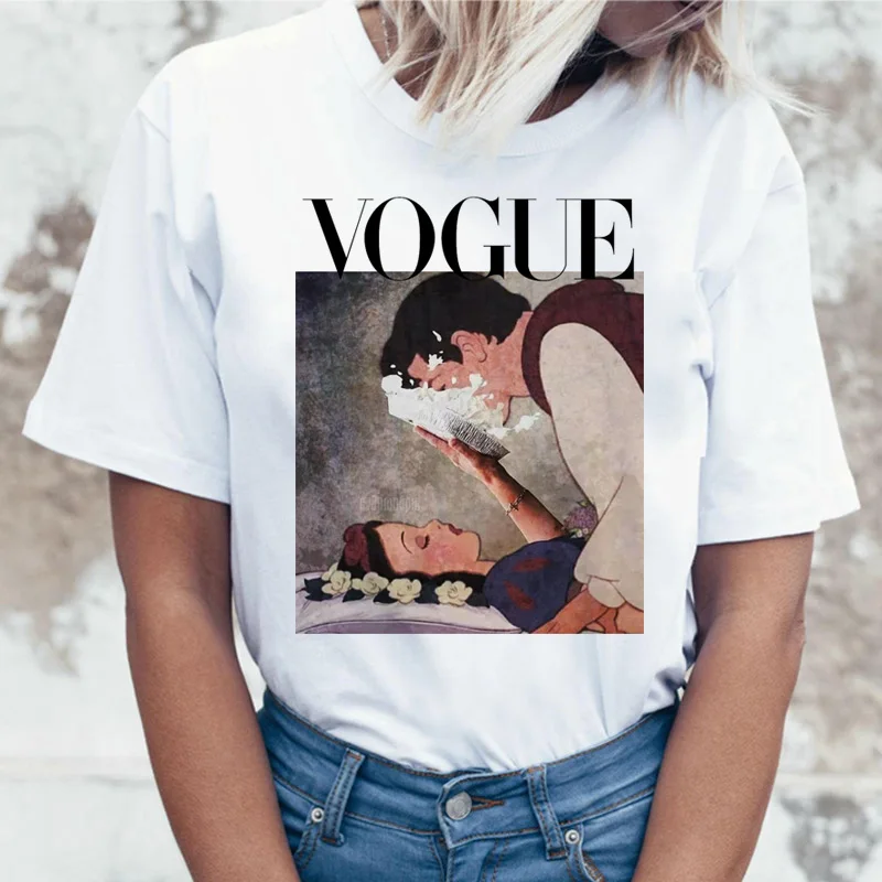 رواج t قميص المرأة الإناث فام التي شيرت تي شيرت المحملة قمصان مضحك الجرونج طباعة Kawaii الشارع الشهير المتناثرة الكورية نمط الملابس