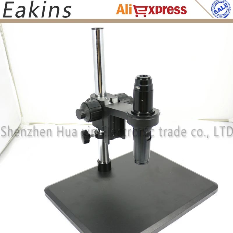 Industrial Monocular Microscope Camera stand and lens 50mm