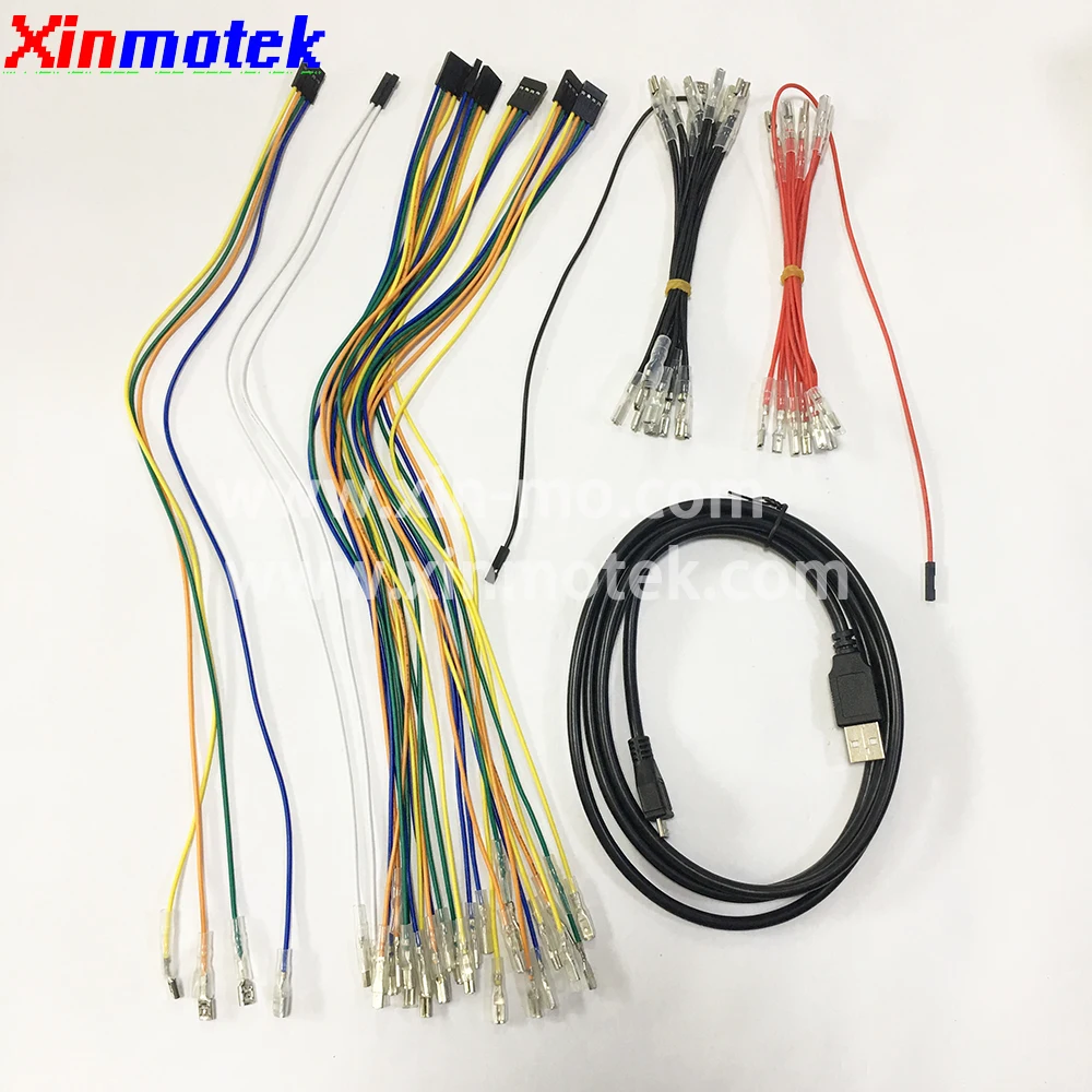 Xinmotek XM-09 LED 1 Player Arcade Game Controller / Support PS3 PC Raspberry Pi  SOCD / Joystick Game Machine Accessories