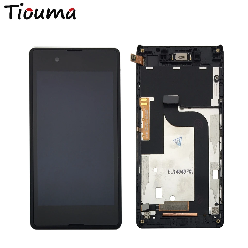 

For Sony Xperia E3 D2202 D2203 D2206 D2243 D2212 LCD Display Touch Screen Digitizer Assembly With Frame For Sony Xperia E3 LCD
