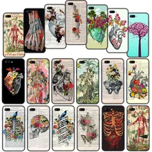 Funda blanda con pinturas artísticas de órganos humanos para Huawei Honor 10 Note 10 9 Lite 8X 7A 3 GB Pro y6 Y7 Y9 primer Nova 3