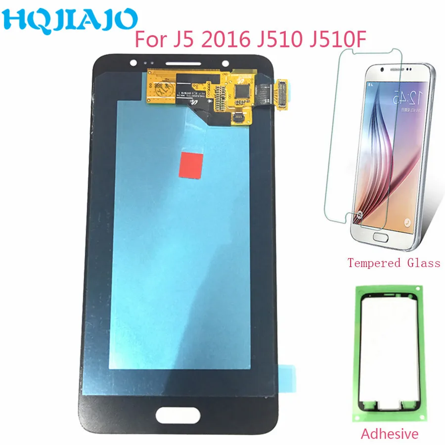 

LCD Screen For J5 J510 J510F J510Y J510M J510G LCD Display Touch Screen Digitizer For Samsung Galaxy J510 J5 2016 Super AMOLED