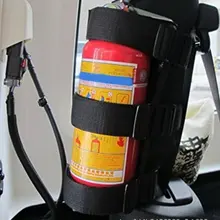 Автомобильный рулонный огнетушитель, авто фиксированный держатель, автомобильный Стайлинг для автомобильного салона, безопасные нейлоновые ремни