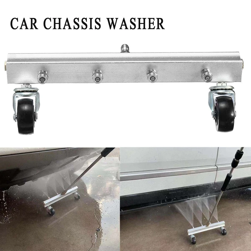 High Pressure Water-Gun Cleaning Car Body Chassis Car Washing Machine Car Bottom Water Washing Machine 4 Nozzle Cleaning Kit F
