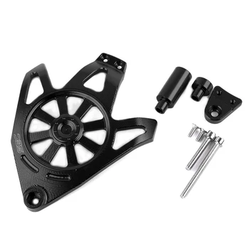 

NVX 155 Motorcycle Accessories Left Engine Cover Falling Protection Crash Pad Engine Protector for Yamaha AEROX 155 2018