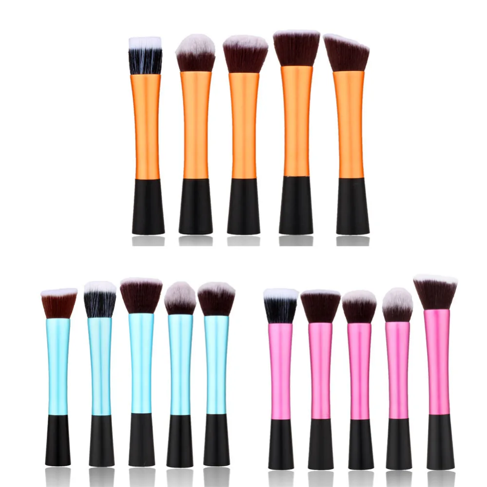 2016 new arrive Professional Fibre Cosmetic Makeup Tool Eyeshadow Powder Blush Brush Set free shipping