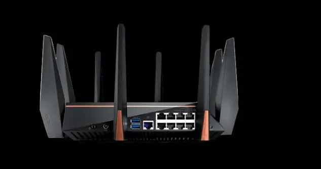  ASUS GT-AC5300 Tri-band WiFi Gaming router for VR and 4K streaming with quad-core processor gaming 