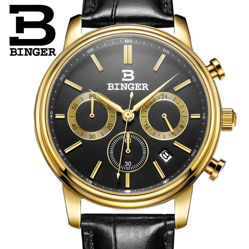 Часы мужские Кварцевые водонепроницаемые с сапфировым стеклом 3 секунды|sapphire