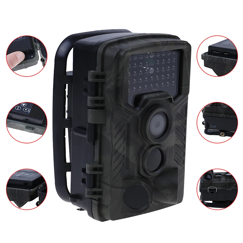 HC-800A охотничья камера для охоты 2G MMS фото ловушка видеонаблюдение охотничья камера 16 МП цифровое ночное видение