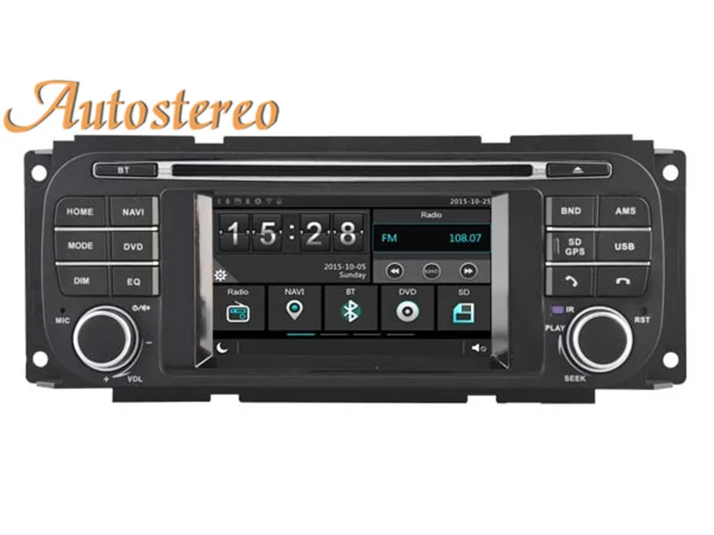 Top Wince Car DVD player Stereo GPS Navigation for Jeep Grand Cherokee Wrangler 3G iPod Rear View Camera Video radio tape recorder 6
