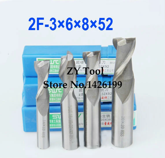 10pcs/set 3.0MM 2 Flute HSS & Aluminium endmill milling cutter CNC Bit Milling Machine tools Cutting tools.Lathe Tool router bit |