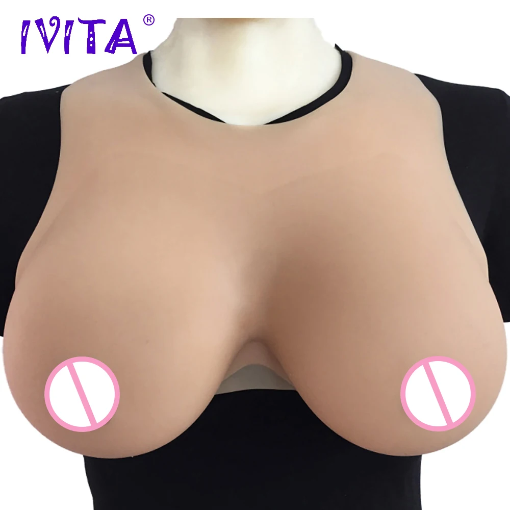 IVITA 4600 г высококачественная искусственная силиконовая форма груди s грудь для